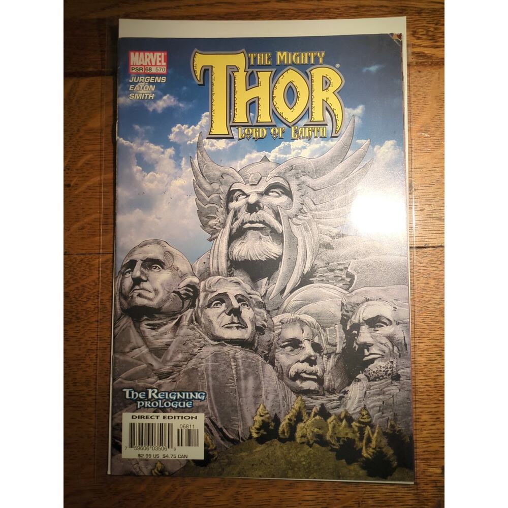 The Mighty Thor Lord Of Earth #68 570 2003 Marvel Comic Book